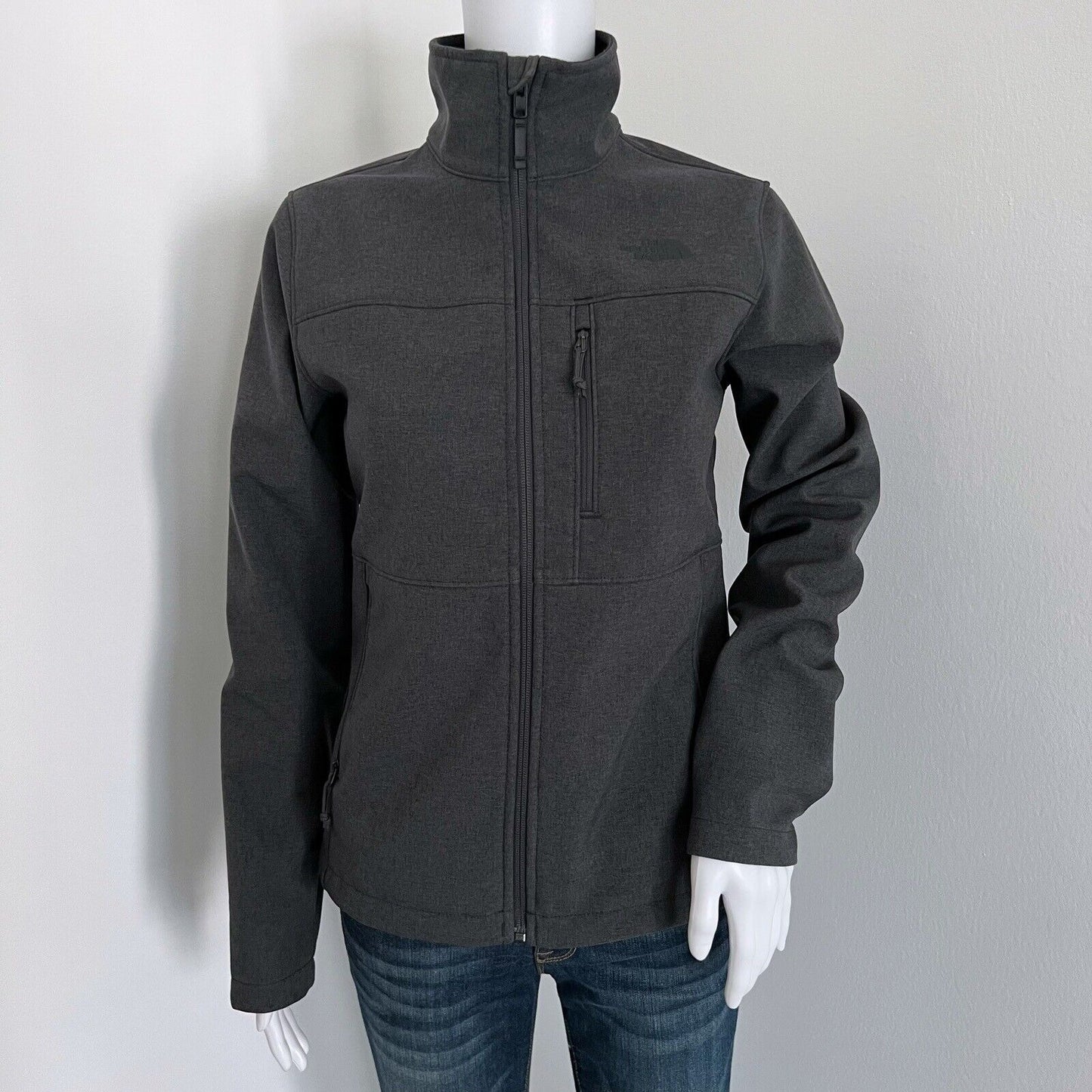 The North Face Women's Apex Bionic Jacket Size XS Gray Heather WindWall